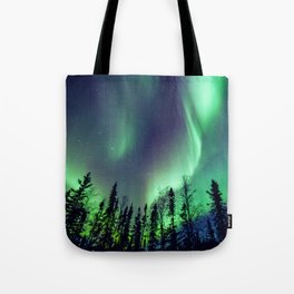 Northern Lights in Yellowknife Tote Bag