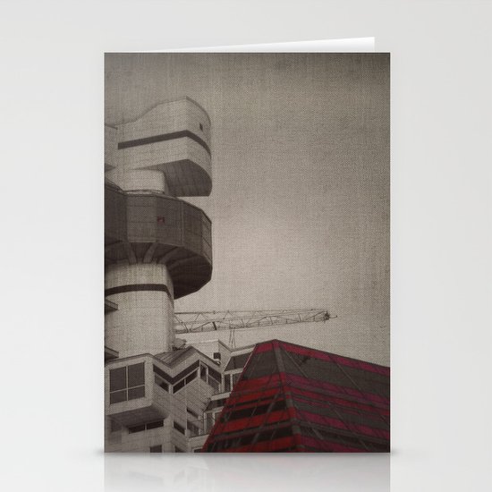 Lipstick Building Stationery Cards