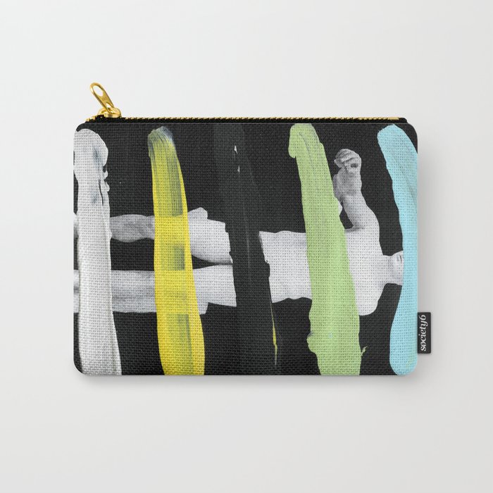 Untitled (Finger Paint 8) Carry-All Pouch