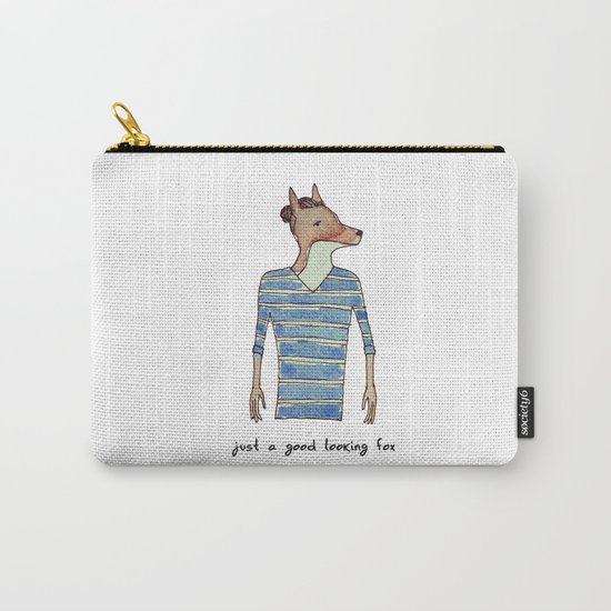Good looking fox Carry-All Pouch
