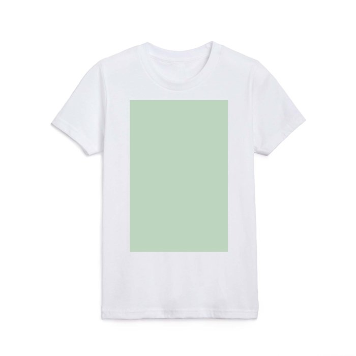 Mint green graphic top tee