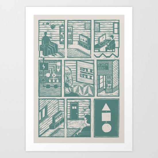 Squential Print Art Print