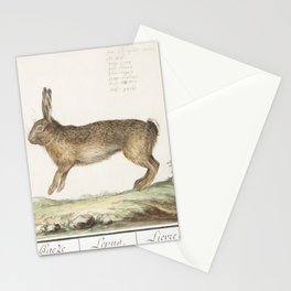 Hare, Lepus Europaeus Stationery Card