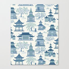 Pagoda Village Canvas Print