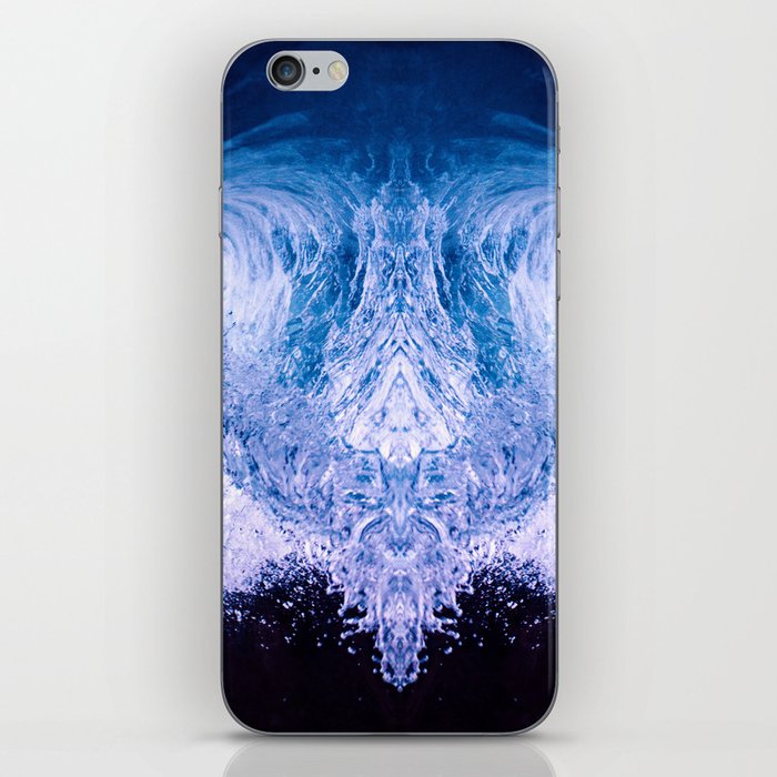 flips and drops iPhone Skin