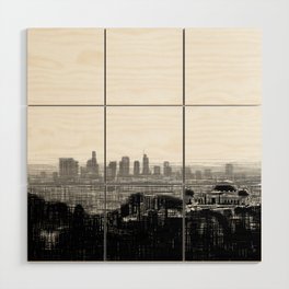 Los Angeles Wood Wall Art