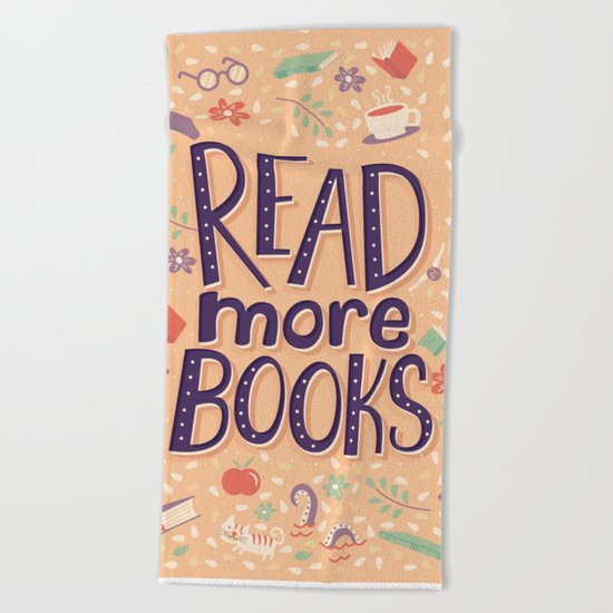 Read more books Beach Towel