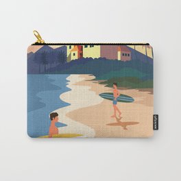 Hawaii Travel Illustration Carry-All Pouch