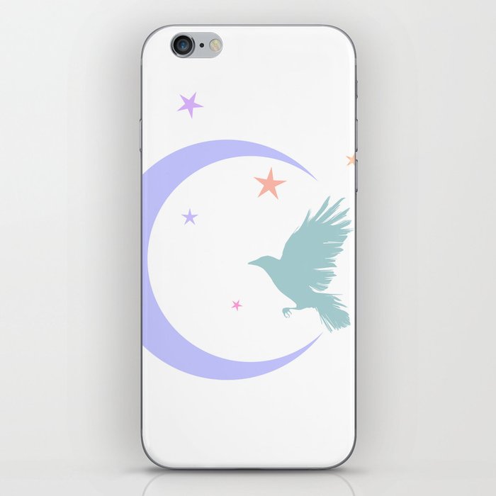 moon bird iPhone Skin