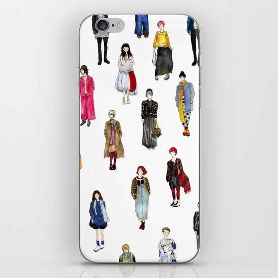 Japanese Street Snap iPhone & iPod Skin