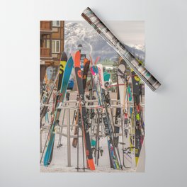 Ski Day Wrapping Paper