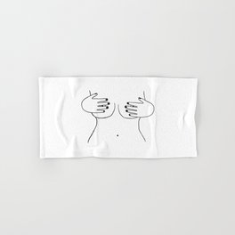 peek-a-boob Hand & Bath Towel