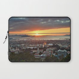 View of San Francisco Bay Area at Sunset from UC Berkeley Laptop Sleeve