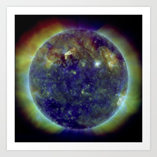 Sun Art Print