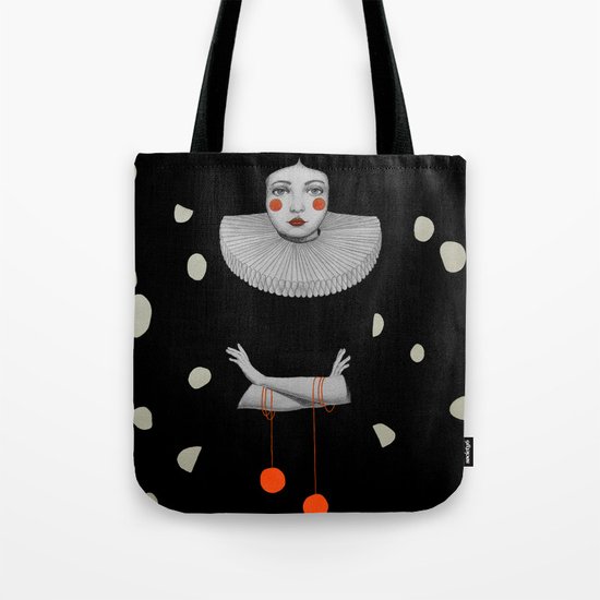 Rodinia in Black Tote Bag