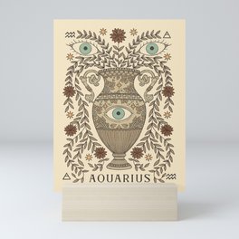 Aquarius, The Water Bearer  Mini Art Print