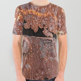 Rust 4 All Over Graphic Tee