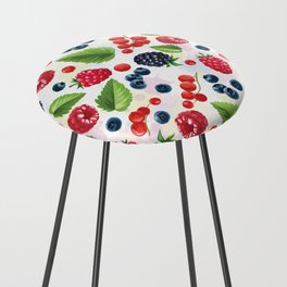Fresh Forest Berries Counter Stool