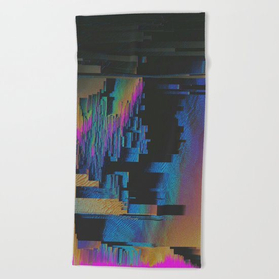 Bismuth Crystal Beach Towel