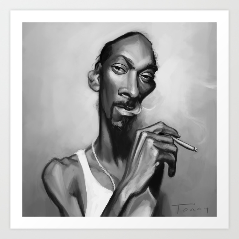 Snoop Dogg Art Print By Dougtoney Society6