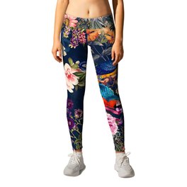 FLORAL AND BIRDS XII Leggings