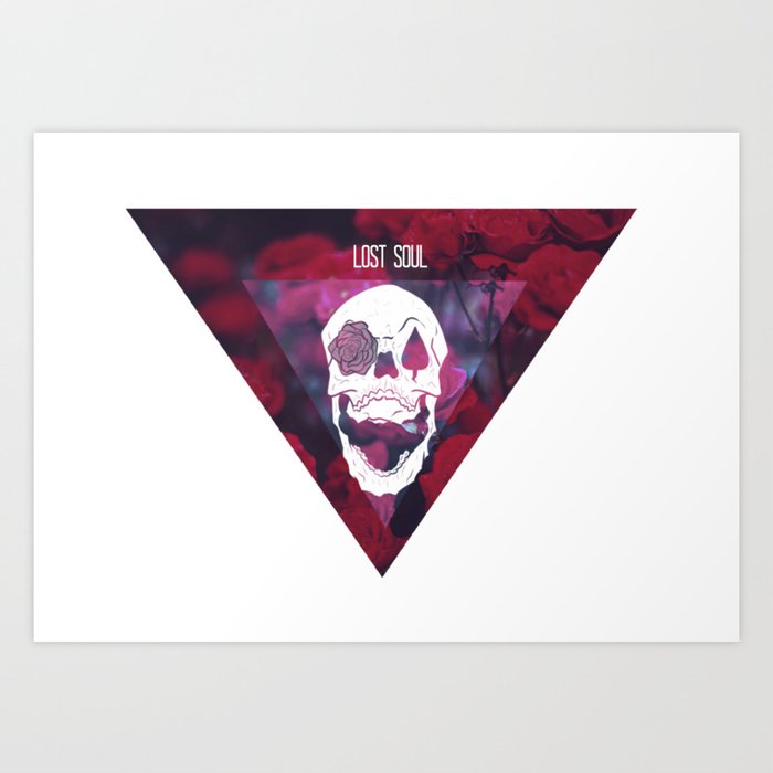 Lost Soul Art Print By Spade Fantasy