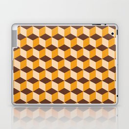 Classic mid mod - Cube Yellow Laptop Skin