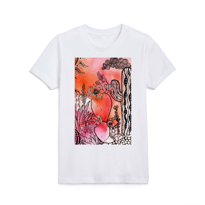 Desert in Spring Kids T Shirt