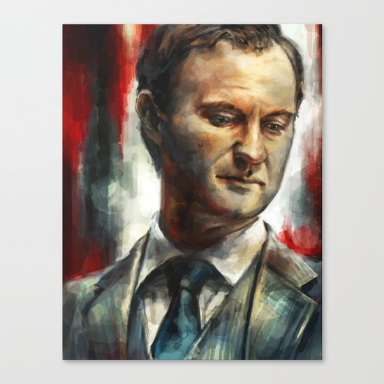 Mycroft Holmes Canvas Print