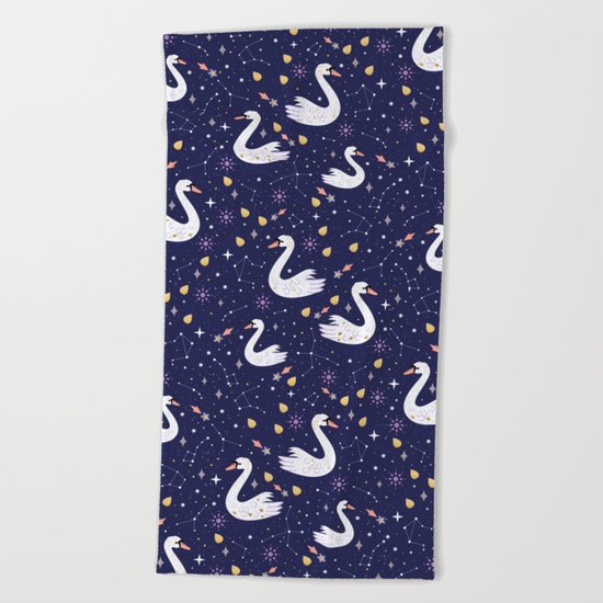 Cygnus Beach Towel