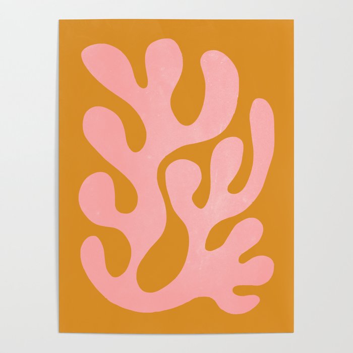 Lilac & Sundown: Matisse Paper Cutouts 03 Poster