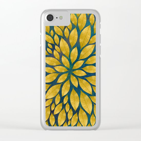 Petal Burst #18 Clear iPhone Case