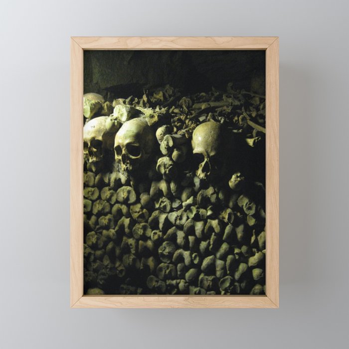 The Catacombs Framed Mini Art Print