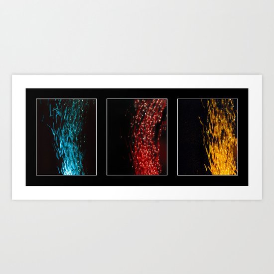 Primary Colors Composite Art Print