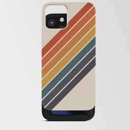 Arida -  70s Summer Style Retro Stripes iPhone Card Case