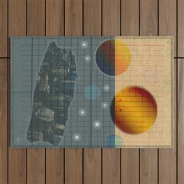 Collage NightSky Outdoor Rug