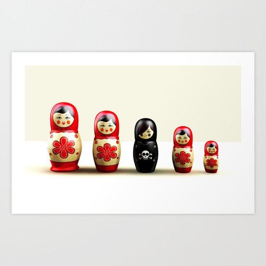 The Black Sheep 3D Art Print