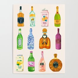 These are a few of my favorites drinks... Poster