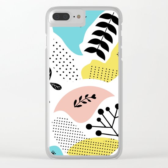 Spring Dreamin' Clear iPhone Case