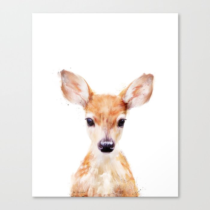 Little Deer Canvas Print