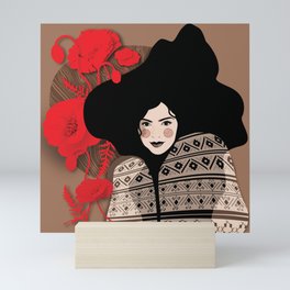 Poppy  Mini Art Print