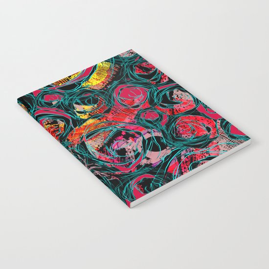 Floral abstract(36). Notebook