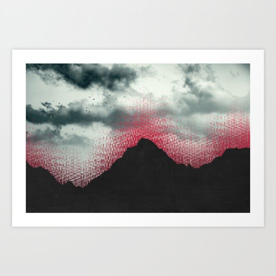 erosion Art Print