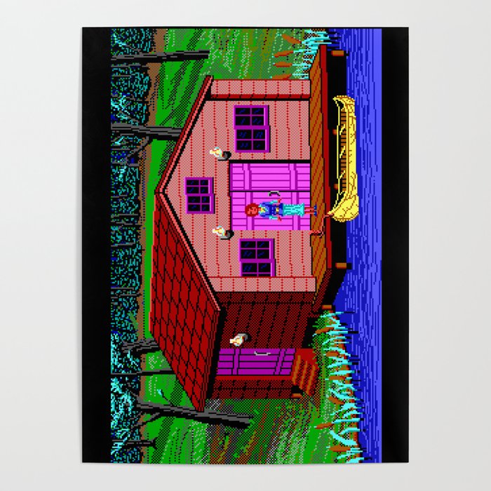 The Boathouse - The Crimson Diamond Poster