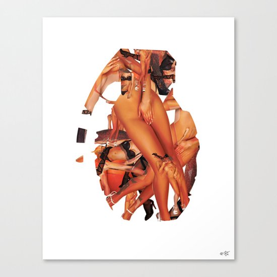 SEX BOMB!!! Canvas Print