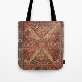 Antique Persian Rug Vintage Oriental Carpet Print Tote Bag