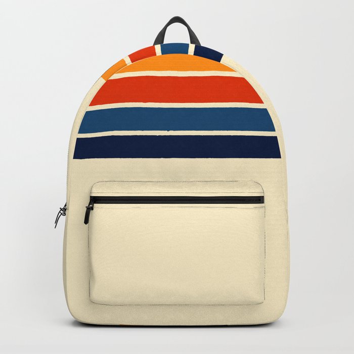 Classic Retro Stripes Backpack