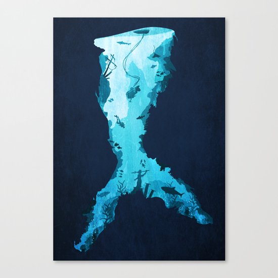 Riches Under the Sea Canvas Print