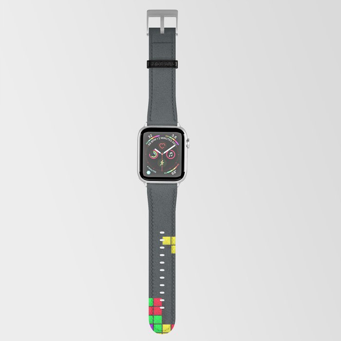 Tetris print design Apple Watch Band