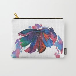 Evocative Fighting Fish Carry-All Pouch